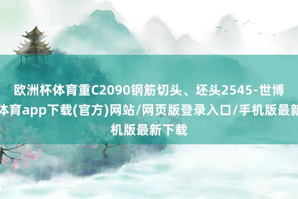 欧洲杯体育重C2090钢筋切头、坯头2545-世博官方体育app下载(官方)网站/网页版登录入口/手机版最新下载