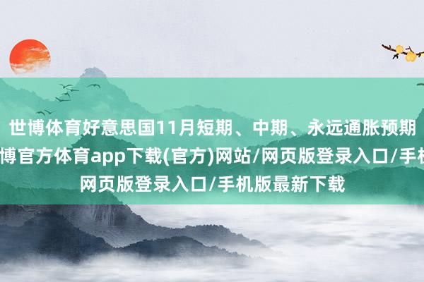 世博体育好意思国11月短期、中期、永远通胀预期昭着上升-世博官方体育app下载(官方)网站/网页版登录入口/手机版最新下载