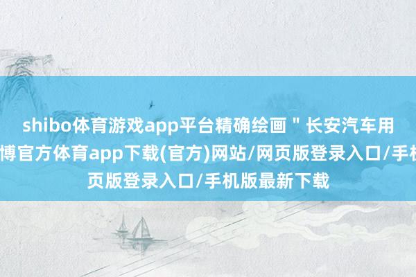shibo体育游戏app平台精确绘画＂长安汽车用户画像＂-世博官方体育app下载(官方)网站/网页版登录入口/手机版最新下载